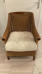 fauteuil, Riet of Rotan, Minder dan 75 cm, Zo goed als nieuw, 50 tot 75 cm