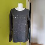 Mooie grijze sweater van Bien Blue maat XL, Maat 46/48 (XL) of groter, Ophalen of Verzenden, Zo goed als nieuw, Grijs