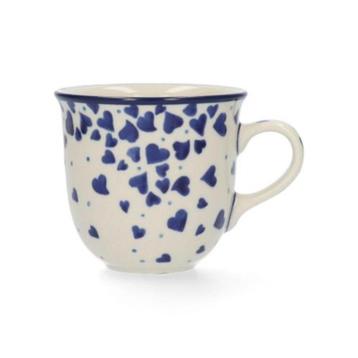 Mok beker Tulp tumbler bolmok servies Hearts Bunzlau Castle beschikbaar voor biedingen