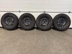 15" michelin winterbanden st 4 x 108 corsa-f, e, peugeot 208, Auto-onderdelen, Ophalen, Gebruikt, 15 inch, Nvt