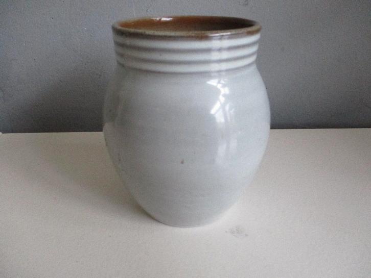 studio fris edam 7005 vaasgrijze fifties keramiek  vintage, Antiek en Kunst, Antiek | Keramiek en Aardewerk, Ophalen of Verzenden