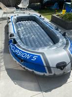 Intex opblaasboot 5 personen (366x 168 x43cm), Watersport en Boten, Kano's, Ophalen, Met peddels, Drie personen of meer, Overige typen