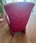 2 relexstoelen skai leder, Ophalen, Gebruikt, 100 tot 125 cm, Leer