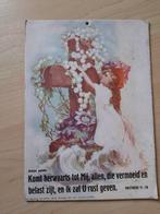 KARTONNEN BORD JEZUS ZEIDE KOMT HERWAARTS TOT MIJ ALLEN DIE, Huis en Inrichting, Ophalen of Verzenden, Gebruikt