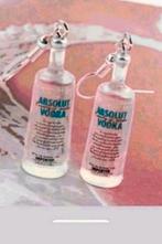 Zilveren oorbellen absolute Vodka, Sieraden, Tassen en Uiterlijk, Hangers, Verzenden, Nieuw, Zilver