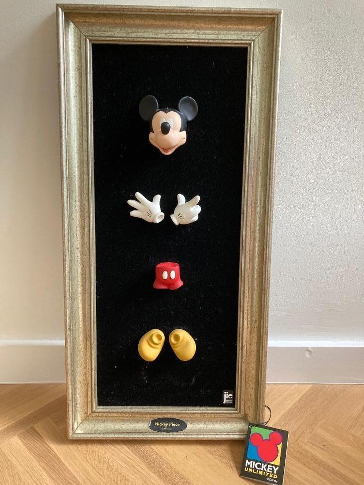Disney Jie Art ‘Mickey Piece’, Verzamelen, Disney, Zo goed als nieuw, Overige typen, Mickey Mouse, Ophalen