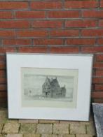 litho Grootschermer Frans Meijer genummerd en gesigneerd, Antiek en Kunst, Ophalen