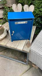 Blauwe brabantia wand- brievenbus, Ophalen of Verzenden, Zo goed als nieuw