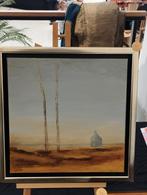 Mooi schilderij incl baklijst afm ca 35x35 cm, Doe-het-zelf en Verbouw, Kozijnen en Schuifpuien, 75 tot 150 cm, Raamkozijn, Ophalen of Verzenden