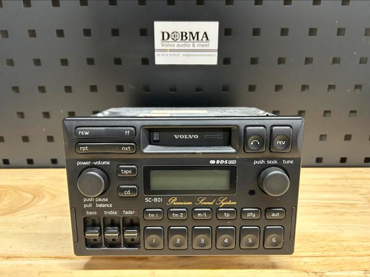 Volvo SC-801 Premium Sound System radio Volvo 850 960, Auto diversen, Autoradio's, Gebruikt, Ophalen of Verzenden