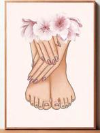 POSTER Spa Manicure Pedicure, Ophalen, Nieuw, Rechthoekig Staand, Overige onderwerpen