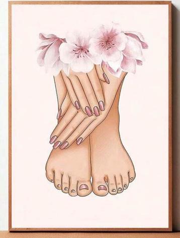POSTER Spa Manicure Pedicure beschikbaar voor biedingen