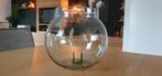 Inrichting - Glazen bolle vaas +/- 22,5cm hoog, Huis en Inrichting, Woonaccessoires | Vazen, Glas, Ophalen of Verzenden