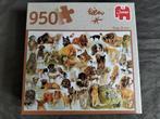 Rien Poortvliet puzzel honden (met hondenposter) / 950 stukj, Hobby en Vrije tijd, Ophalen of Verzenden, 500 t/m 1500 stukjes