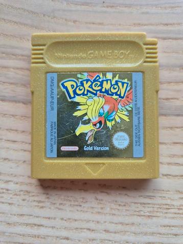 Originele Pokémon gold version Gameboy classic  beschikbaar voor biedingen