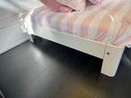 Auping auronde Wit bedframe - tweepersoons 1.90 bij 1.40, Ophalen, Wit, Auping auronde, Hout