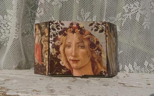 Bijzonder zeepje v Botticelli - Italië Florence Renaissance, Verzamelen, Bidprentjes en Rouwkaarten, Ophalen of Verzenden