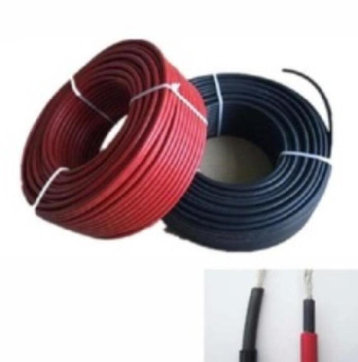 Solar zonnepanelen kabel 4mm2 6mm2 vanaf €1/meter, Doe-het-zelf en Verbouw, Elektra en Kabels, Nieuw, Kabel of Snoer, Ophalen of Verzenden
