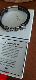 Heren / jongens armband., Ophalen of Verzenden, Nieuw, Zilver