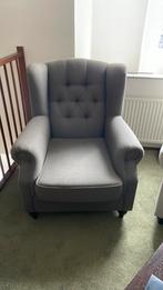 Makkelijke stoffen fauteuils, Huis en Inrichting, Fauteuils, Ophalen, Zo goed als nieuw, 75 tot 100 cm, Klassiek