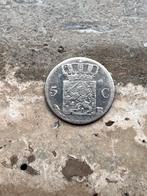 5 cent 1825 B Willem I, hele mooie kwaliteit, Zilver, Ophalen of Verzenden, Koning Willem I, Losse munt