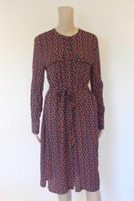 HEMA donkerblauwe jurk met rode stippen maat M, Kleding | Dames, Jurken, Maat 38/40 (M), Blauw, ., Ophalen of Verzenden