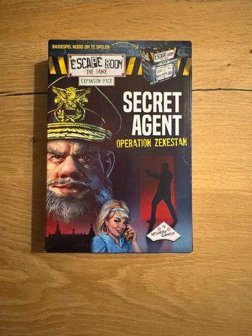 Escape Room the Game uitbreidingset Secret Agent beschikbaar voor biedingen