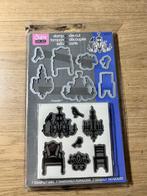 Sizzix Hero Arts Framelits Stempels + Snijmallen, Hobby en Vrije tijd, Ophalen of Verzenden, Zo goed als nieuw, Clearstamp