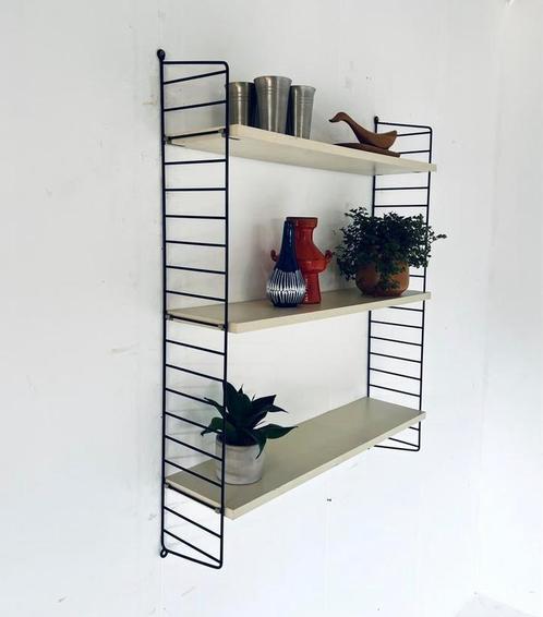 Vintage XL wandrek, Nisse String ‘60, Huis en Inrichting, Woonaccessoires | Wandplanken en Boekenplanken, Zo goed als nieuw, Ophalen of Verzenden