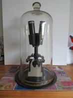 Microscoop onder stolp, Ophalen, Gebruikt