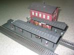 Scenery voor modelspoorbaan H0 - Station en overkapt perron, Hobby en Vrije tijd, Modeltreinen | H0, Overige merken, Gebruikt