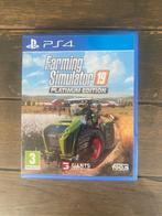 Ps4 spel Farming Simulator 19 Platinum Edition, Spelcomputers en Games, Ophalen of Verzenden, Zo goed als nieuw, Simulatie, 3 spelers of meer