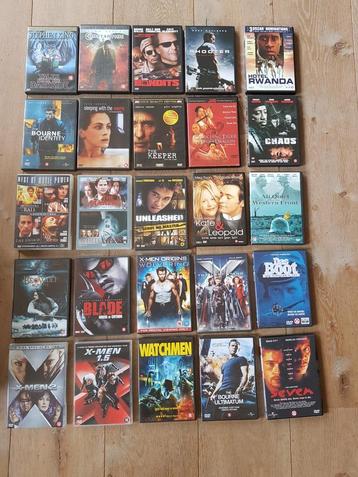75 dvd's. € 0,50 per stuk beschikbaar voor biedingen