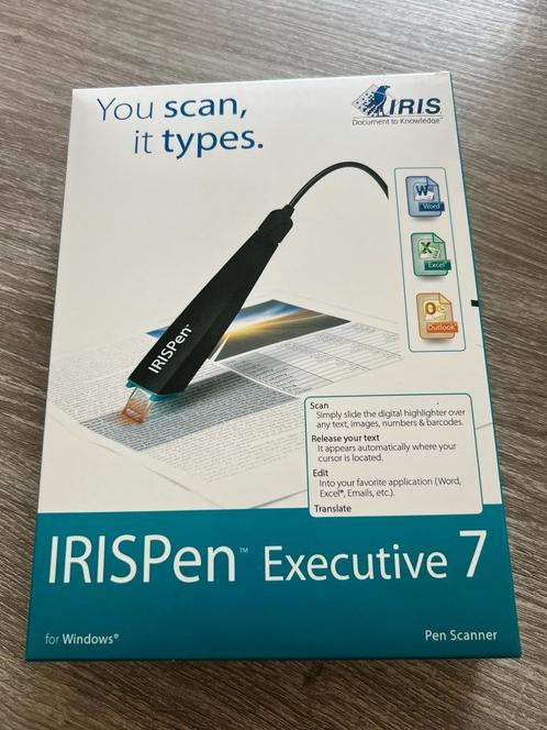 IRISPen Executive 7, Computers en Software, Scanners, Nieuw, Overige typen, Ophalen of Verzenden