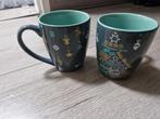 2X kerstmokken, Ophalen of Verzenden, Nieuw, Overige stijlen, Kop(pen) en/of Schotel(s)