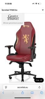 Premium Secretlab bureau stoel met leg rest (rechts op foto, Huis en Inrichting, Bureaustoelen, Ophalen of Verzenden, Zo goed als nieuw