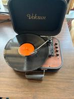Voksun Platenspeler in Koffervorm - Zo Goed Als Nieuw, Zo goed als nieuw, USB-aansluiting, Platenspeler, Ophalen