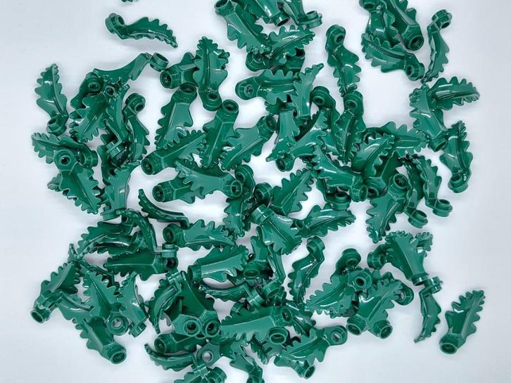 50x Lego bladeren donker groen, Kinderen en Baby's, Speelgoed | Duplo en Lego, Nieuw, Lego, Ophalen of Verzenden