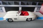 Mercedes 300 SL roadster 1957 Burago, Ophalen of Verzenden, Zo goed als nieuw, Auto, Bburago