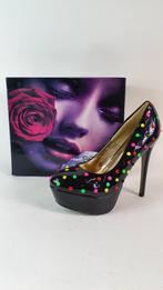 Sergio Todzi pumps, stiletto met spikes, zwart. Maat 41. 8A4, Tweedehands verkoop, Tweedehands verkoop, Zwart, Ophalen of Verzenden