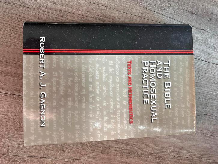 Bijbel & Homoseksualiteit: Gagnon, Boeken, Godsdienst en Theologie, Zo goed als nieuw, Christendom | Protestants, Ophalen of Verzenden