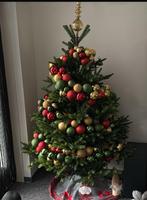 +- 300 kerstballen rood / groen / goud met piek 1 jaar oud, Ophalen, Zo goed als nieuw