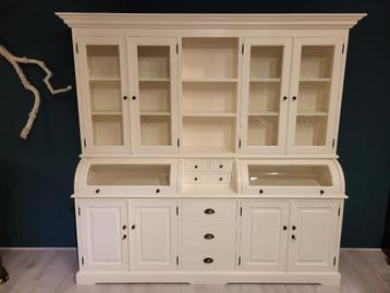 Kruidenierskast, wit, landelijke stijl beschikbaar voor biedingen