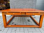 Schuitema Salontafel Vintage Hout, Ophalen, Gebruikt, 100 tot 150 cm, Minder dan 50 cm