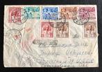 Indonesië brief naar Rusland (USSR) 1955 Speciaal Censuur, Postzegels en Munten, Verzenden, Brief