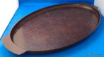 Bruin ovale Philite dienblad, Ophalen of Verzenden
