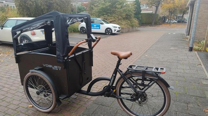 Nieuwe elektrische Voque Journey Bakfiets - Slechts 79km!, Fietsen en Brommers, Fietsen | Bakfietsen, Nieuw, Overige merken, 4 kinderen of meer