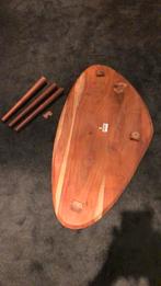 Salontafel driehoekig, model Chevano, Huis en Inrichting, Tafels | Salontafels, Zo goed als nieuw, Minder dan 50 cm, Rechthoekig