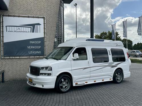 GMC SAVANA V8*CAMPER*7-PERS*3300KG TRGW*LPG*MASSAGE*ORIGNL*, Caravans en Kamperen, Campers, Bedrijf, Buscamper of Camperbus, Overige merken
