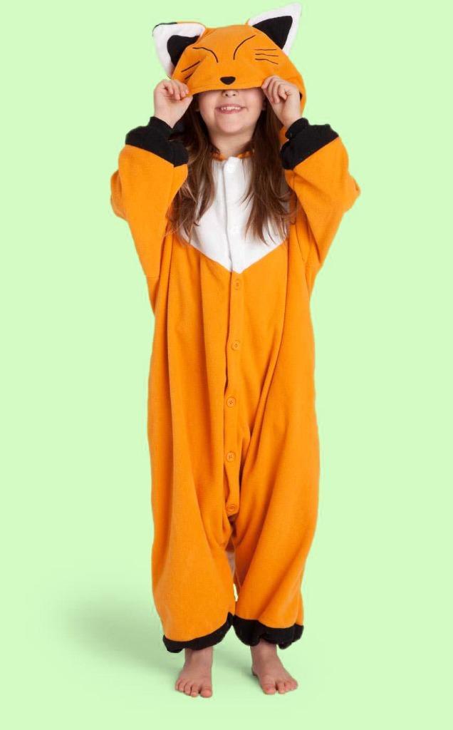 Vos Onesie 86-92 Kostuum Pak Bruin Oranje defecte rits, Kinderen en Baby's, Carnavalskleding en Verkleedspullen, Nieuw, Jongen of Meisje